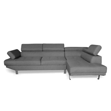 Καναπές CORNER GREY Υφασμα Αριστερή Γωνία 250X153εκ.