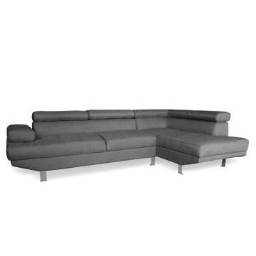 Καναπές CORNER GREY Υφασμα Αριστερή Γωνία 250X153εκ.