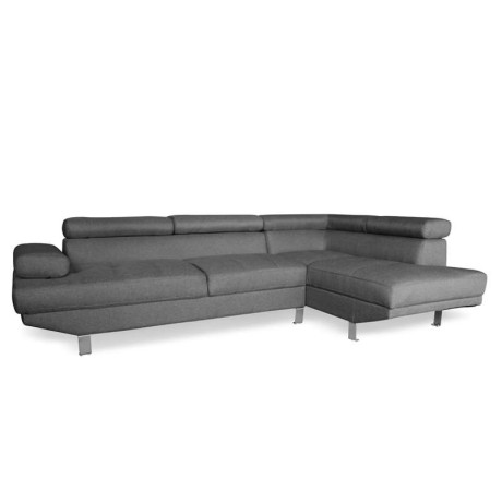 Καναπές CORNER GREY Υφασμα Αριστερή Γωνία 250X153εκ.