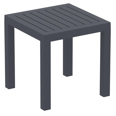 OCEAN DARK GREY ΤΡΑΠΕΖΙ 45Χ45Χ45εκ. ΠΟΛ/ΝΙΟΥ
