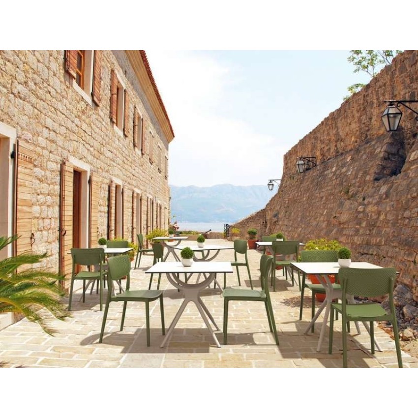 AIR ΒΑΣΗ WHITE SMALL 58X58X72,5εκ. ΠΟΛ/ΝΙΟΥ