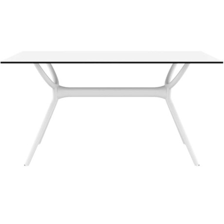 AIR ΤΡΑΠΕΖΙ 140Χ80Χ74εκ. WHITE LAMINATE 12mm