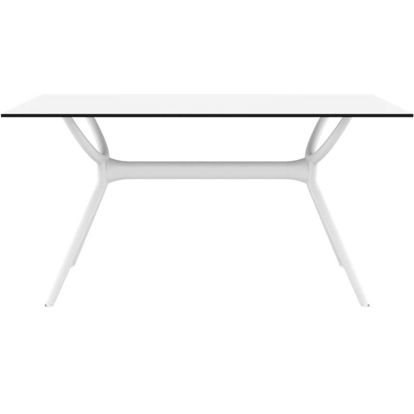 AIR ΤΡΑΠΕΖΙ 140Χ80Χ74εκ. WHITE LAMINATE 12mm AIR ΤΡΑΠΕΖΙ 140Χ80Χ74εκ. WHITE LAMINATE 12mm