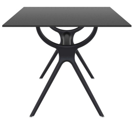 AIR ΤΡΑΠΕΖΙ 180Χ90Χ74εκ. BLACK LAMINATE 12mm