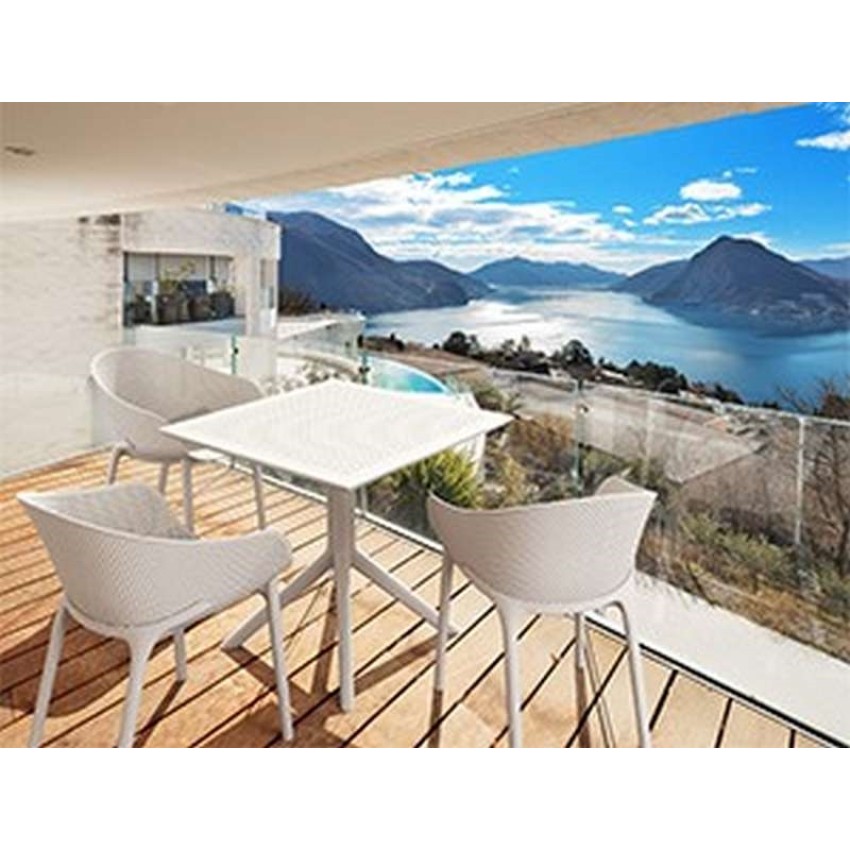 SKY WHITE ΒΑΣΗ 80X80X73εκ. ΠΟΛ/ΝΙΟΥ