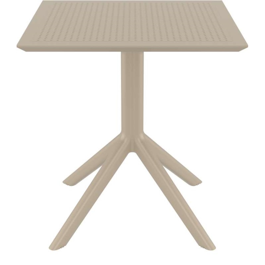 SKY TAUPE 70X70X74εκ. ΤΡΑΠΕΖΙ ΠΟΛ/ΝΙΟΥ