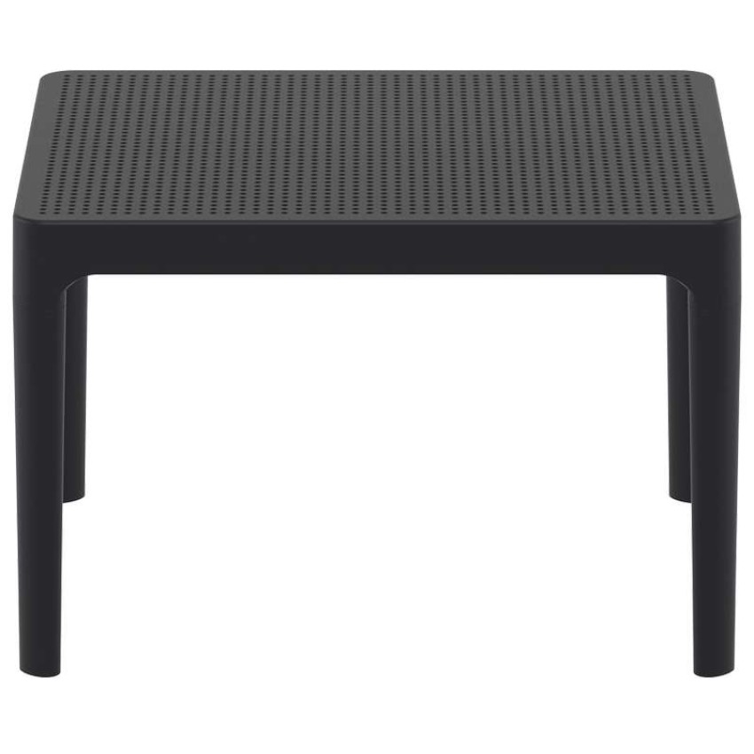 SKY BLACK 50Χ60Χ40εκ. ΤΡΑΠΕΖΙ ΠΟΛ/ΝΙΟΥ