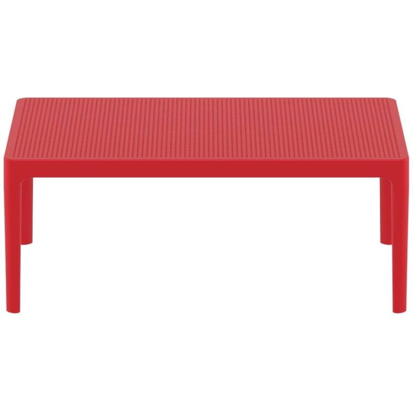 SKY RED 100Χ60Χ40εκ. ΤΡΑΠΕΖΙ ΠΟΛ/ΝΙΟΥ