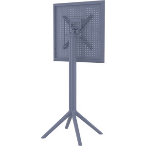 SKY DARK GREY BAR 60Χ60Χ108εκ.ΠΤΥΣ/ΝΟ ΤΡΑΠ. ΠΟΛ/ΝΙΟΥ