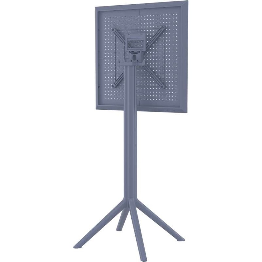 SKY DARK GREY BAR 60Χ60Χ108εκ.ΠΤΥΣ/ΝΟ ΤΡΑΠ. ΠΟΛ/ΝΙΟΥ