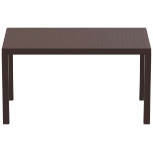 ARES ΤΡΑΠΕΖΙ 140Χ80Χ75εκ. BROWN ΠΟΛ/ΝΙΟΥ