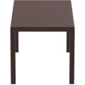 ARES ΤΡΑΠΕΖΙ 140Χ80Χ75εκ. BROWN ΠΟΛ/ΝΙΟΥ