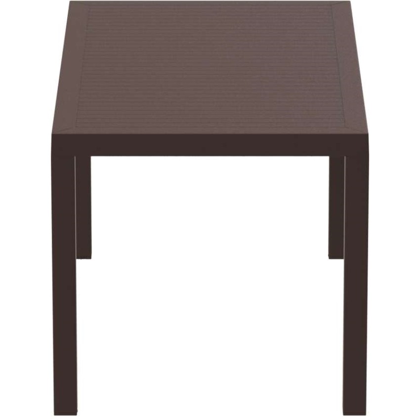 ARES ΤΡΑΠΕΖΙ 140Χ80Χ75εκ. BROWN ΠΟΛ/ΝΙΟΥ
