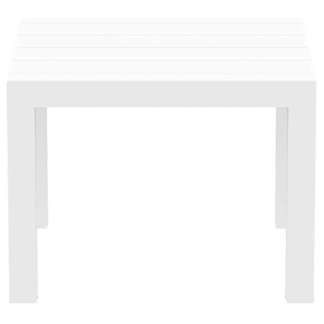 VEGAS WHITE 100X100/140Χ75εκ. ΕΠΕΚΤ.ΤΡΑΠΕΖΙ ΠΟΛ/ΝΙΟΥ