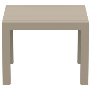 VEGAS TAUPE 100X100/140Χ75εκ. ΕΠΕΚΤ.ΤΡΑΠΕΖΙ ΠΟΛ/ΝΙΟΥ