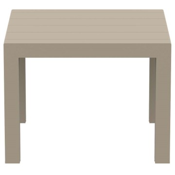 VEGAS TAUPE 100X100/140Χ75εκ. ΕΠΕΚΤ.ΤΡΑΠΕΖΙ ΠΟΛ/ΝΙΟΥ