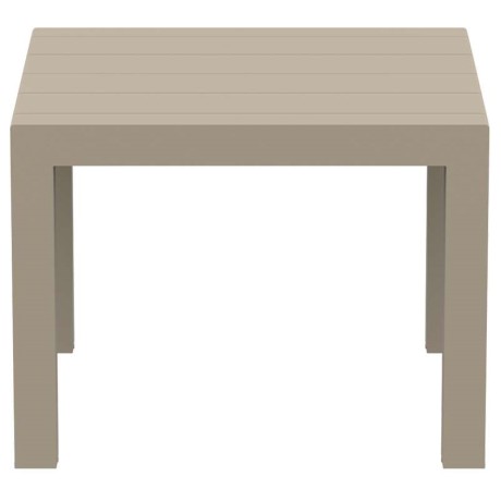 VEGAS TAUPE 100X100/140Χ75εκ. ΕΠΕΚΤ.ΤΡΑΠΕΖΙ ΠΟΛ/ΝΙΟΥ