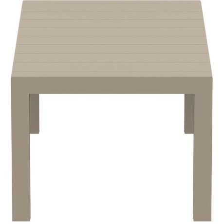 VEGAS TAUPE 100X180/220Χ75εκ. ΕΠΕΚΤ.ΤΡΑΠΕΖΙ ΠΟΛ/ΝΙΟΥ
