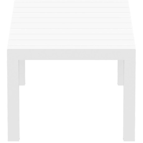 VEGAS WHITE 100X180/220Χ75εκ. ΕΠΕΚΤ.ΤΡΑΠΕΖΙ ΠΟΛ/ΝΙΟΥ