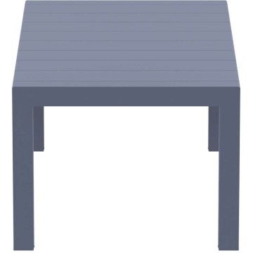 VEGAS DARK GREY 100X180/220Χ75εκ. ΕΠΕΚΤ.ΤΡΑΠΕΖΙ ΠΟΛ/ΝΙΟΥ