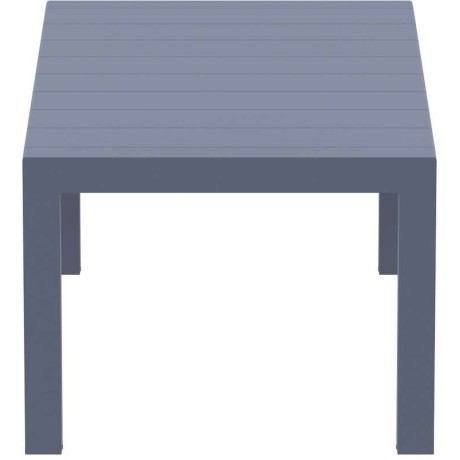 VEGAS DARK GREY 100X180/220Χ75εκ. ΕΠΕΚΤ.ΤΡΑΠΕΖΙ ΠΟΛ/ΝΙΟΥ
