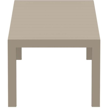 VEGAS TAUPE 100X260/300Χ75εκ. ΕΠΕΚΤ.ΤΡΑΠΕΖΙ ΠΟΛ/ΝΙΟΥ