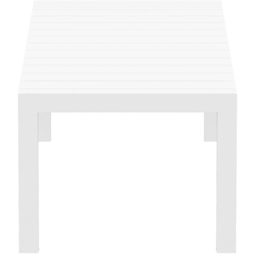 VEGAS WHITE 100X260/300Χ75εκ. ΕΠΕΚΤ.ΤΡΑΠΕΖΙ ΠΟΛ/ΝΙΟΥ