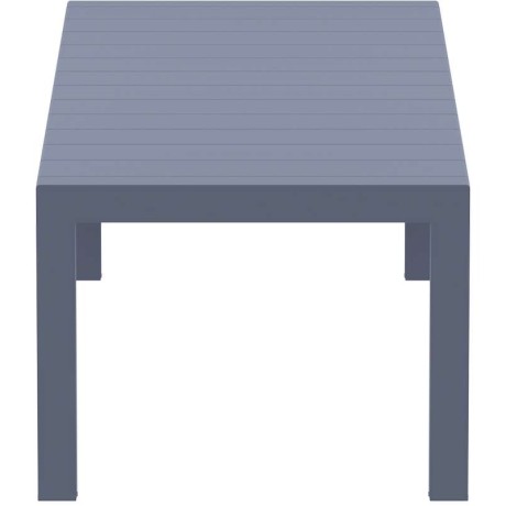 VEGAS DARK GREY 100X260/300Χ75εκ. ΕΠΕΚΤ.ΤΡΑΠΕΖΙ ΠΟΛ/ΝΙΟΥ