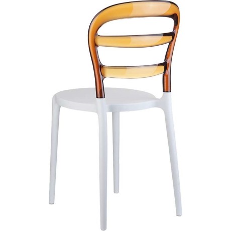 BIBI WHITE/AMBER TRANSP.ΚΑΡΕΚΛΑ