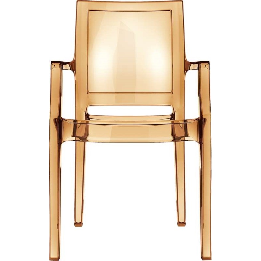 Πολυθρόνα ARTHUR - Ακρυλικό Κεχριμπαρί Διαφανές 56 x 60 x 91εκ. Πολυθρόνα ARTHUR - Ακρυλικό Κεχριμπαρί Διαφανές 56 x 60 x 91εκ.