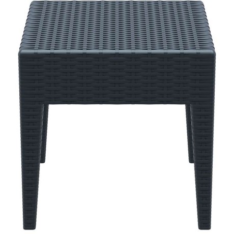 MIAMI DARK GREY ΤΡΑΠΕΖΙ 45Χ45Χ45εκ. ΠΟΛ/ΝΙΟΥ