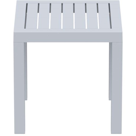 OCEAN SILVER GREY ΤΡΑΠΕΖΙ 45Χ45Χ45εκ. ΠΟΛ/ΝΙΟΥ