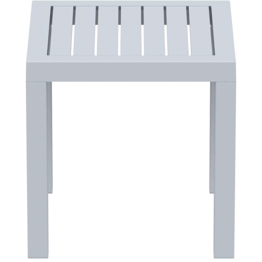 OCEAN SILVER GREY ΤΡΑΠΕΖΙ 45Χ45Χ45εκ. ΠΟΛ/ΝΙΟΥ OCEAN SILVER GREY ΤΡΑΠΕΖΙ 45Χ45Χ45εκ. ΠΟΛ/ΝΙΟΥ