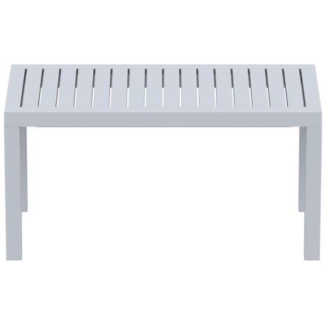 OCEAN SILVER GREY ΤΡΑΠΕΖΙ 90Χ45Χ45εκ. ΠΟΛ/ΝΙΟΥ