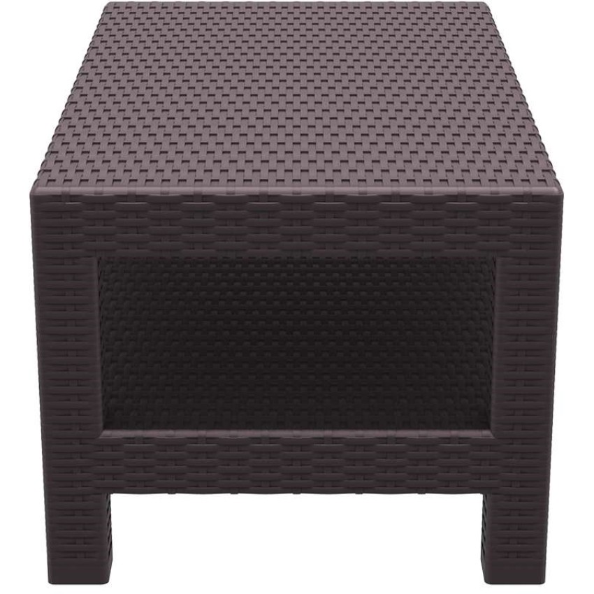 MONACO BROWN ΤΡΑΠΕΖΙ 92Χ57Χ45εκ. ΠΟΛ/ΝΙΟΥ