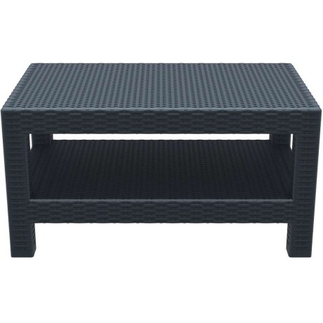 MONACO DARK GREY ΤΡΑΠΕΖΙ 92Χ57Χ45εκ. ΠΟΛ/ΝΙΟΥ