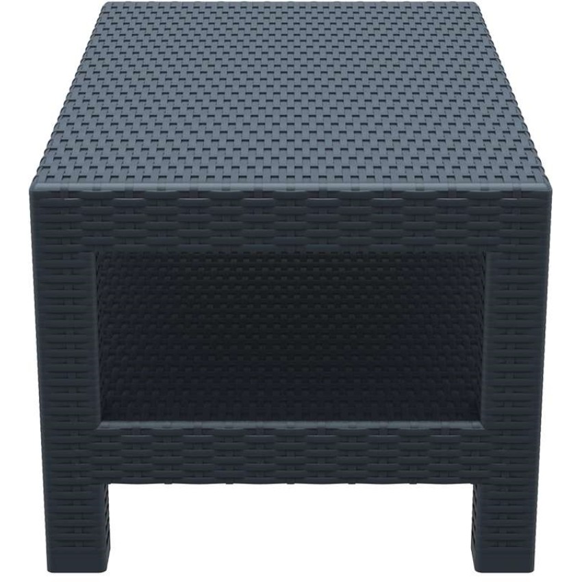 MONACO DARK GREY ΤΡΑΠΕΖΙ 92Χ57Χ45εκ. ΠΟΛ/ΝΙΟΥ MONACO DARK GREY ΤΡΑΠΕΖΙ 92Χ57Χ45εκ. ΠΟΛ/ΝΙΟΥ