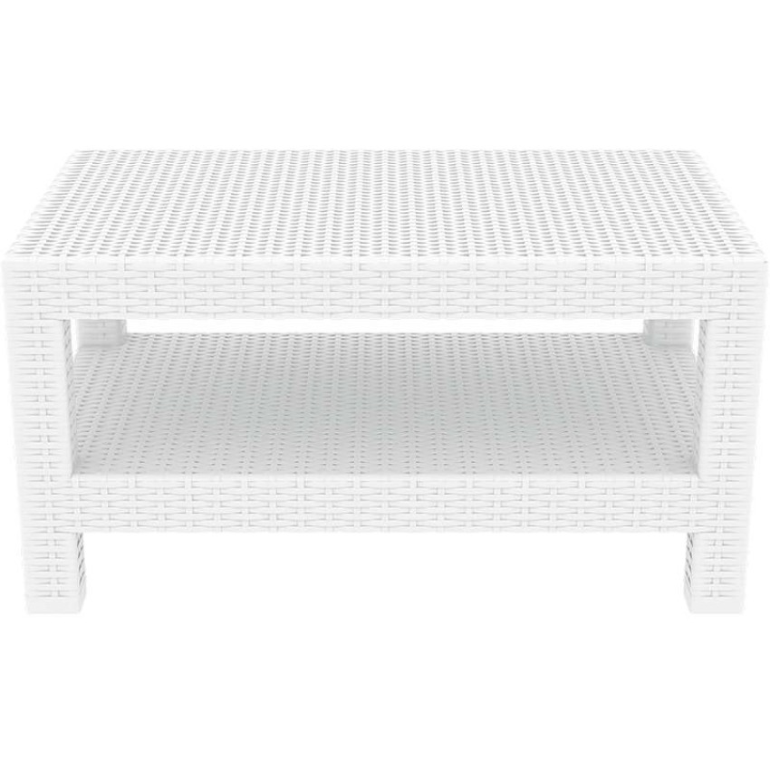 MONACO WHITE ΤΡΑΠΕΖΙ 92Χ57Χ45εκ. ΠΟΛ/ΝΙΟΥ