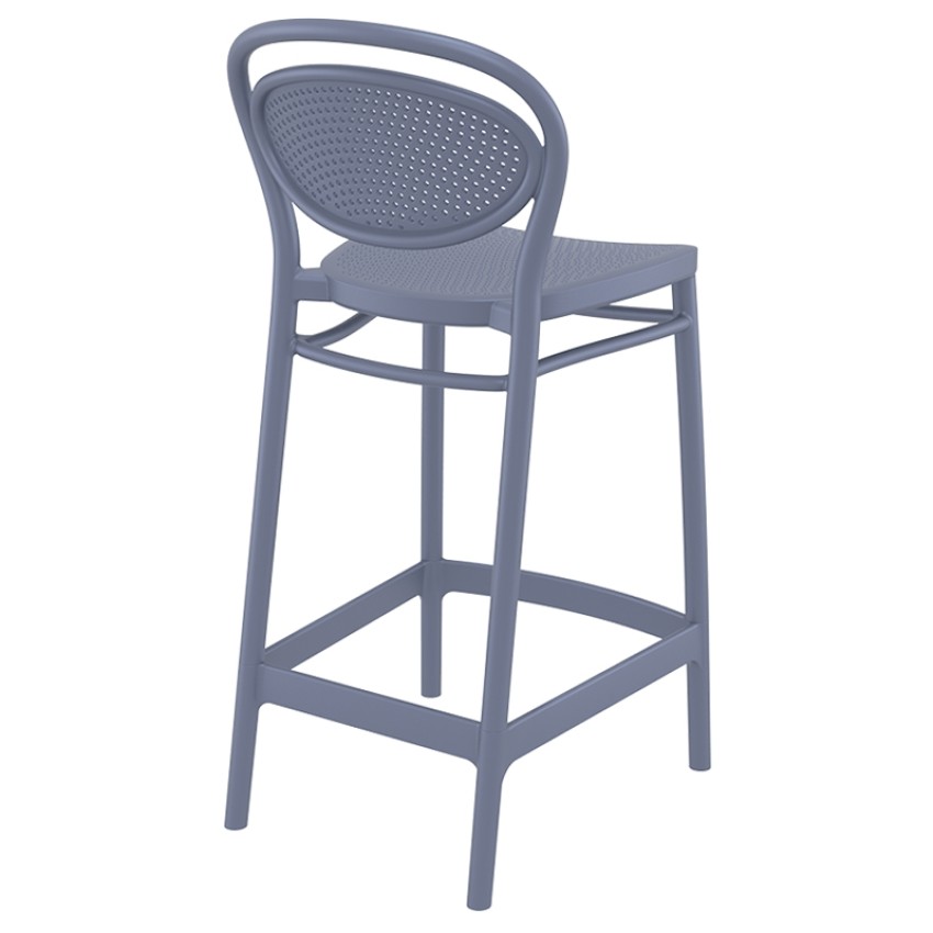 MARCEL 65εκ. ΣΚΑΜΠΟ(Σ4)DARK GREY ΠΟΛ/ΝΙΟΥ