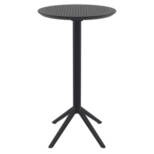 SKY BLACK BAR Φ60Χ108εκ.ΠΤΥΣ/ΝΟ ΤΡΑΠ. ΠΟΛ/ΝΙΟΥ