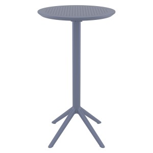 SKY DARK GREY BAR Φ60Χ108εκ.ΠΤΥΣ/ΝΟ ΤΡΑΠ. ΠΟΛ/ΝΙΟΥ