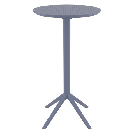 SKY DARK GREY BAR Φ60Χ108εκ.ΠΤΥΣ/ΝΟ ΤΡΑΠ. ΠΟΛ/ΝΙΟΥ