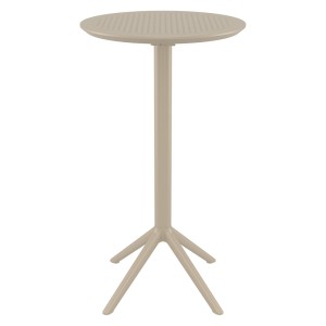 SKY TAUPE BAR Φ60Χ108εκ.ΠΤΥΣ/ΝΟ ΤΡΑΠ. ΠΟΛ/ΝΙΟΥ