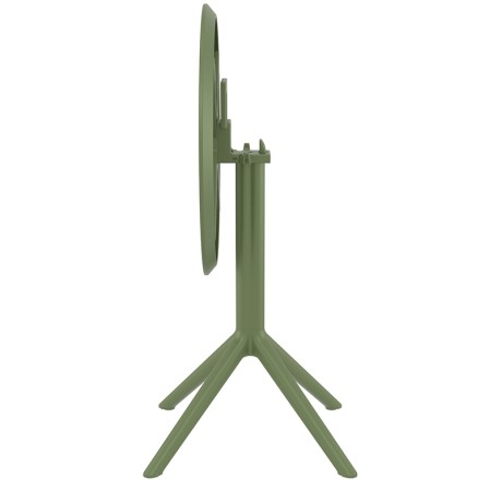 SKY OL.GREEN Φ60X74εκ. ΤΡΑΠΕΖΙ ΠΤΥΣ/ΝΟ ΠΟΛ/ΝΙΟΥ