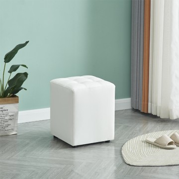 CUBE WHITE PU ΣΚΑΜΠΟ 35X35X42εκ. CUBE WHITE PU ΣΚΑΜΠΟ 35X35X42εκ.