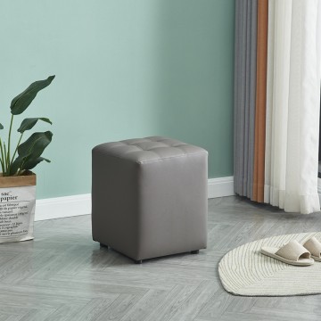 CUBE GREY PU ΣΚΑΜΠΟ 35X35X42εκ. CUBE GREY PU ΣΚΑΜΠΟ 35X35X42εκ.
