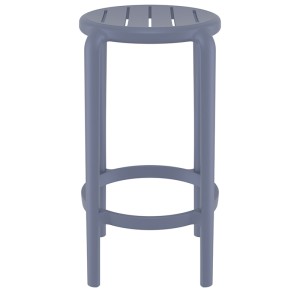 TOM 65εκ. ΣΚΑΜΠΟ DARK GREY ΠΟΛ/ΝΙΟΥ