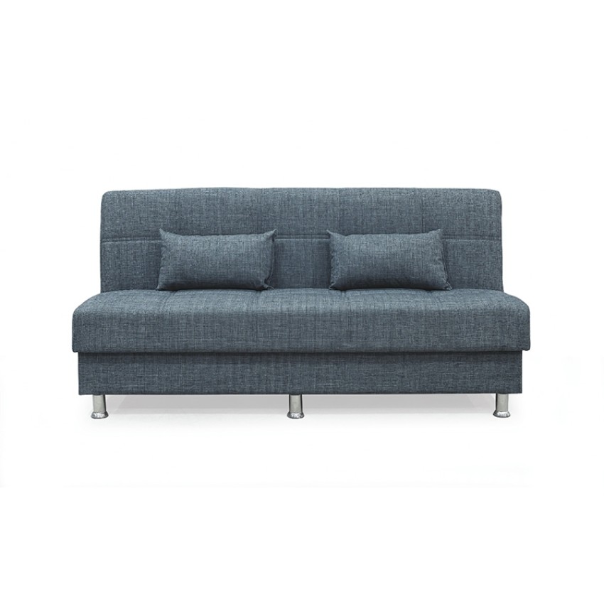 FELINA ΓΚΡΙ ΥΦΑΣΜΑ 3ΘΕΣΙΟΣ ΚΑΝΑΠΕΣ/ΚΡΕΒΑΤΙ ΜΕ ΑΠΟΘ.ΧΩΡΟ 180X90εκ. FELINA ΓΚΡΙ ΥΦΑΣΜΑ 3ΘΕΣΙΟΣ ΚΑΝΑΠΕΣ/ΚΡΕΒΑΤΙ ΜΕ ΑΠΟΘ.ΧΩΡΟ 180X90εκ.