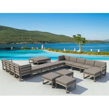 MYKONOS ΜΑΞΙΛΑΡΙ ΚΑΘΙΣΜΑΤΟΣ LIGHT BROWN