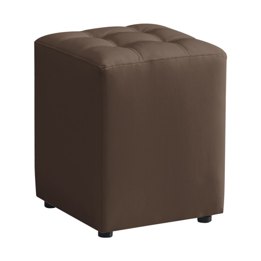 CUBE BROWN PU ΣΚΑΜΠΟ 35X35X42εκ. CUBE BROWN PU ΣΚΑΜΠΟ 35X35X42εκ.